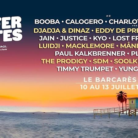 T2 Vue Mer Acces Direct Plage Le Barcarès Екстериор снимка