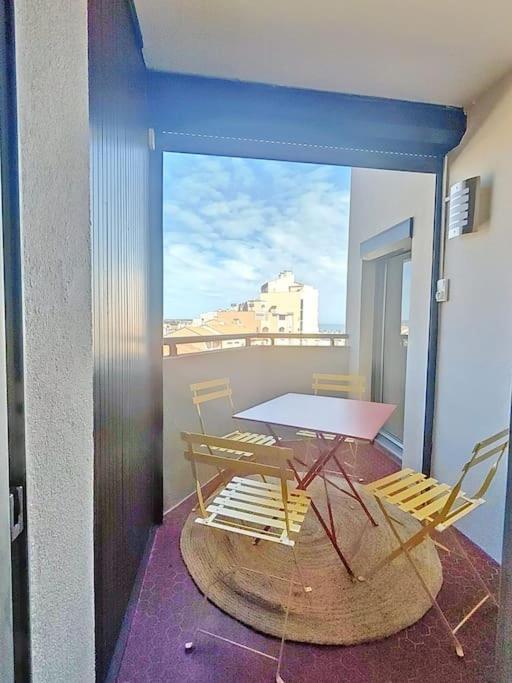 T2 Vue Mer Acces Direct Plage Le Barcarès Екстериор снимка