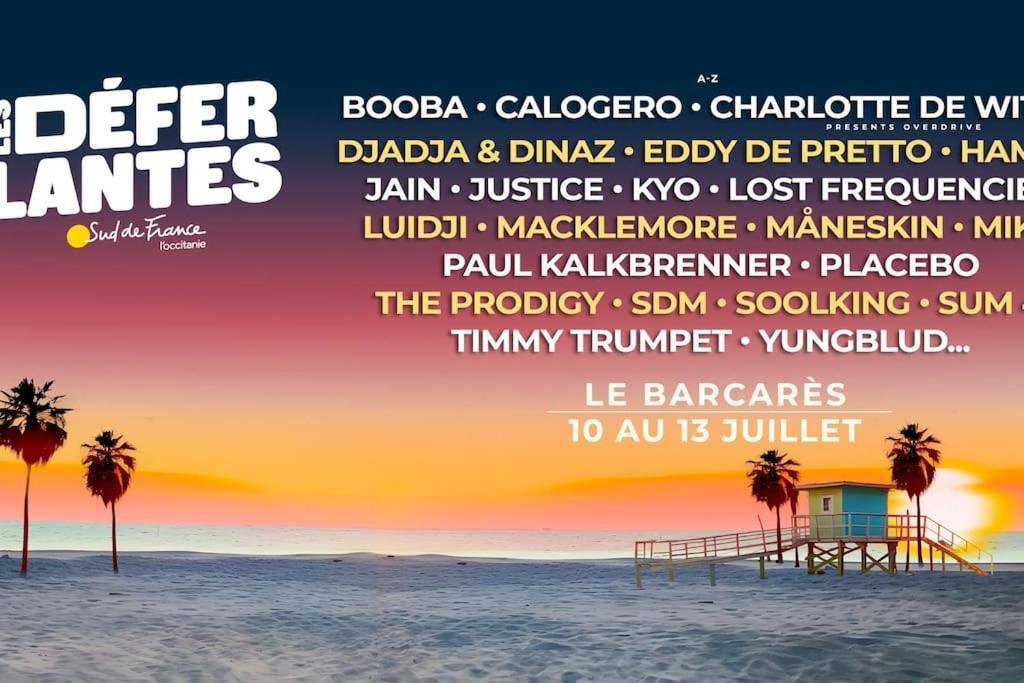 T2 Vue Mer Acces Direct Plage Le Barcarès Екстериор снимка